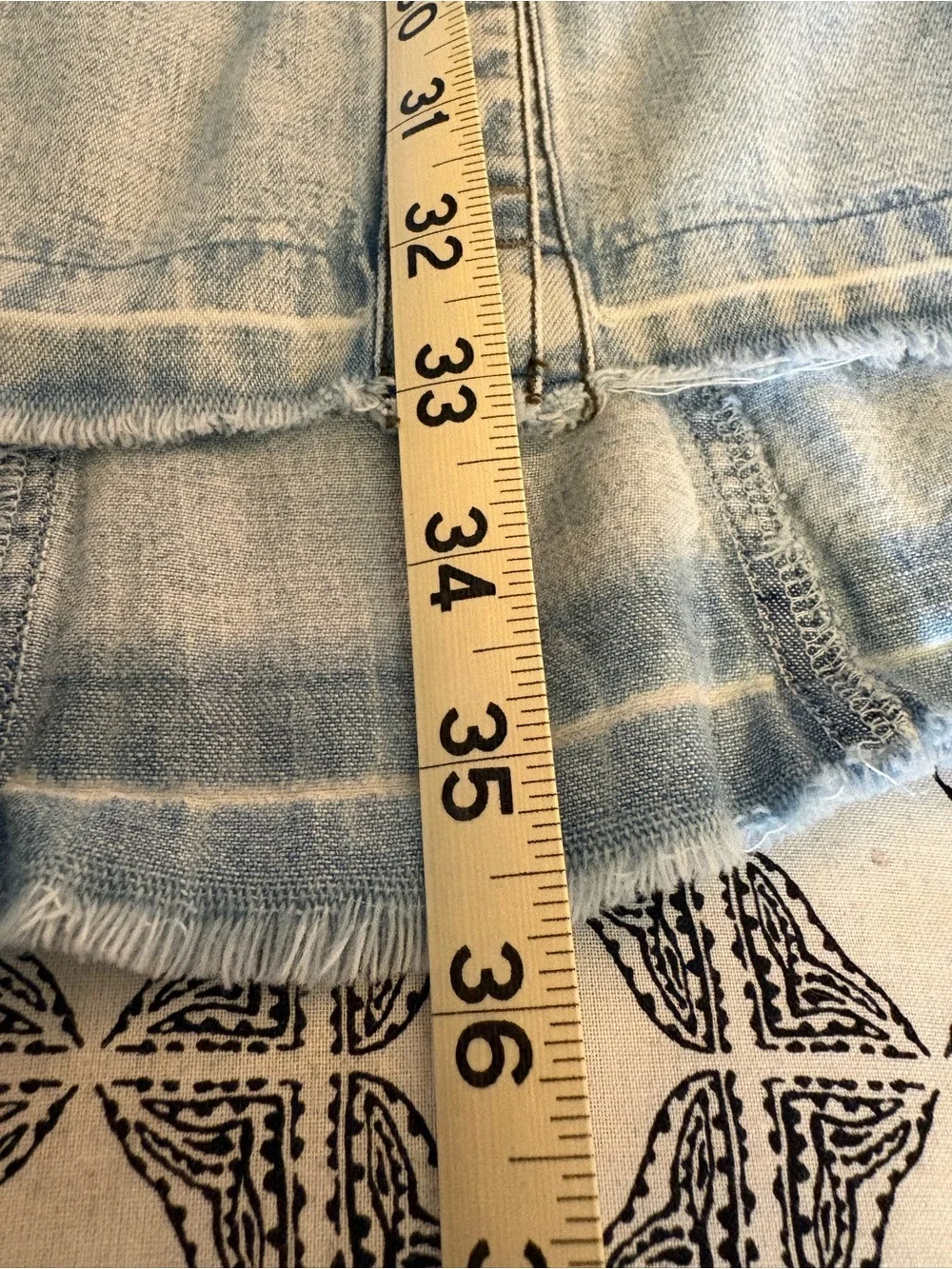 FREE PEOPLE Jenny Tunic in Washed Denim size M